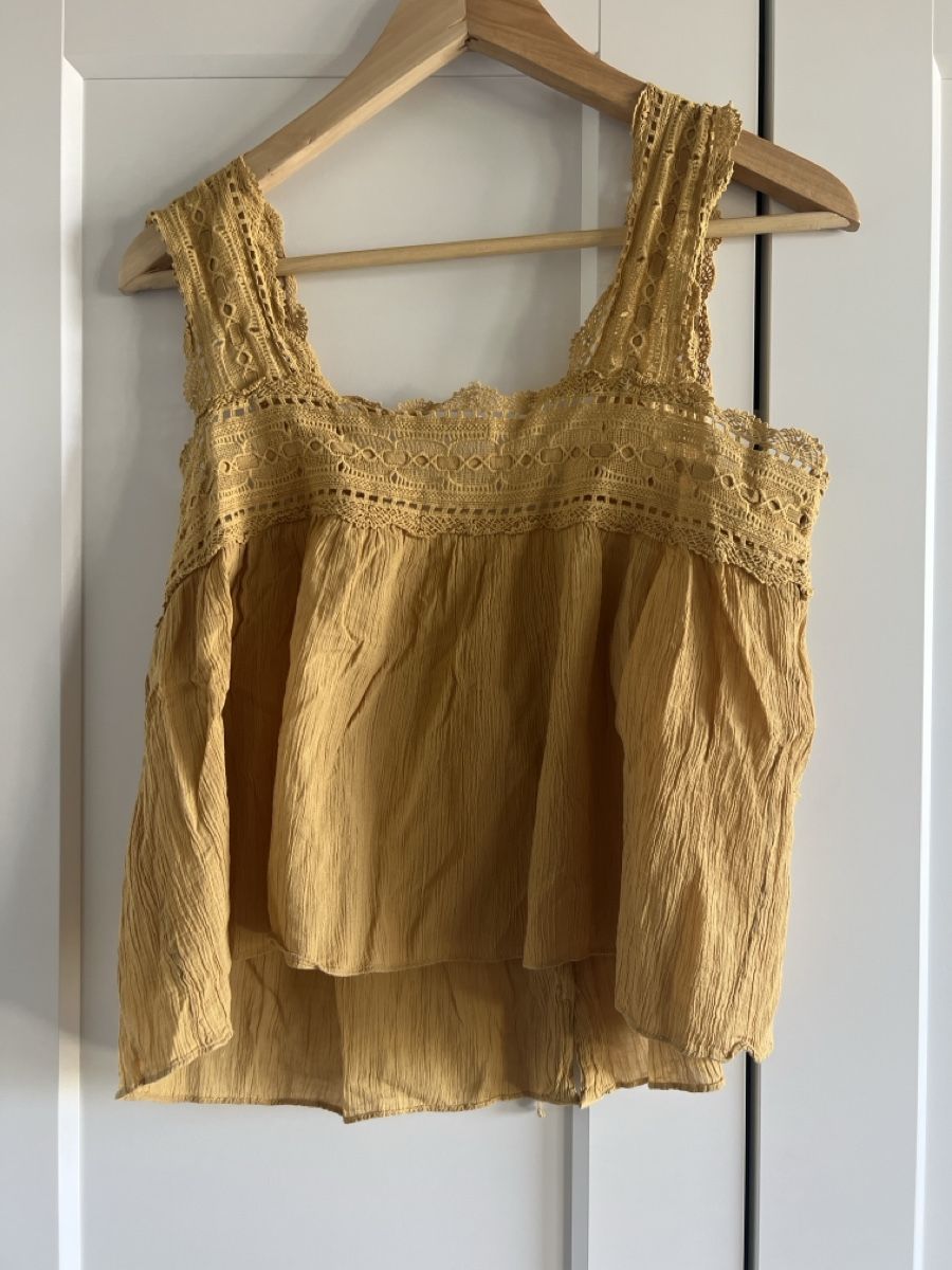 Tops: Dôen Bluse senfgelb Grösse M Cotton – Neu (gemäss Beschreibung) aus Ins von ann_wp7f 1