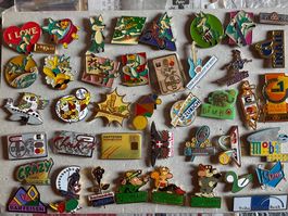 Pins Banken und Versicherungen