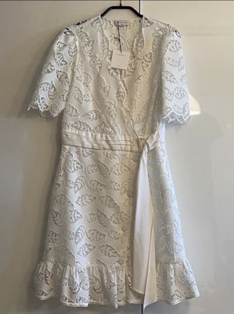 Sandro Paris romantisch-elegantes Spitzenkleid Grösse F 42 /