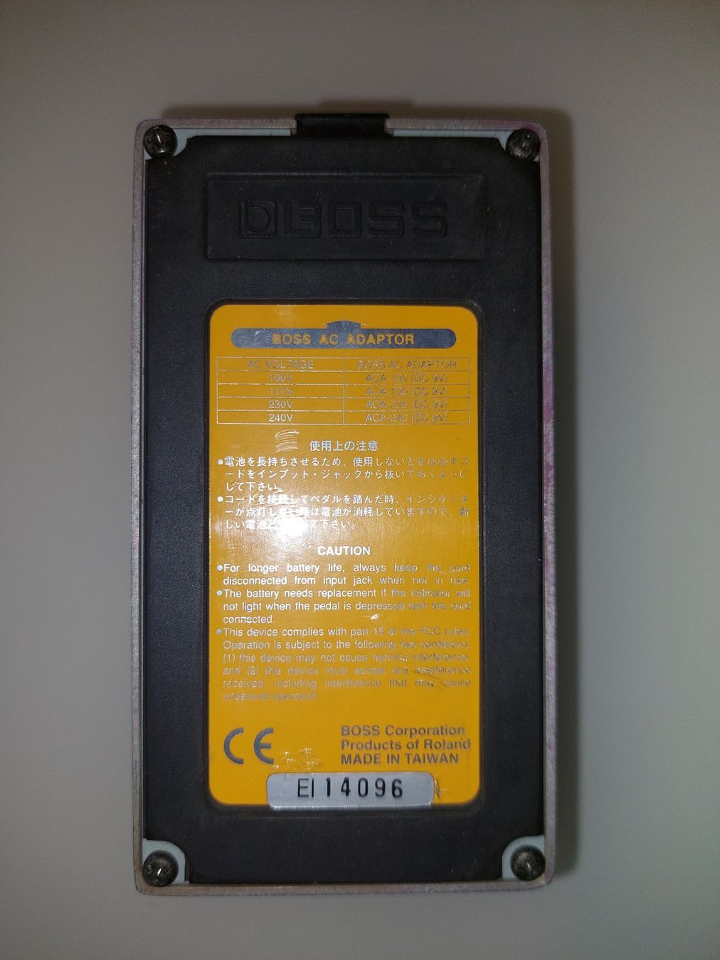 Strumenti musicali: BOSS BF-2 Flanger - Orange Label - RAR! – Usato da Münchwilen TG venduto da Mike1234 6