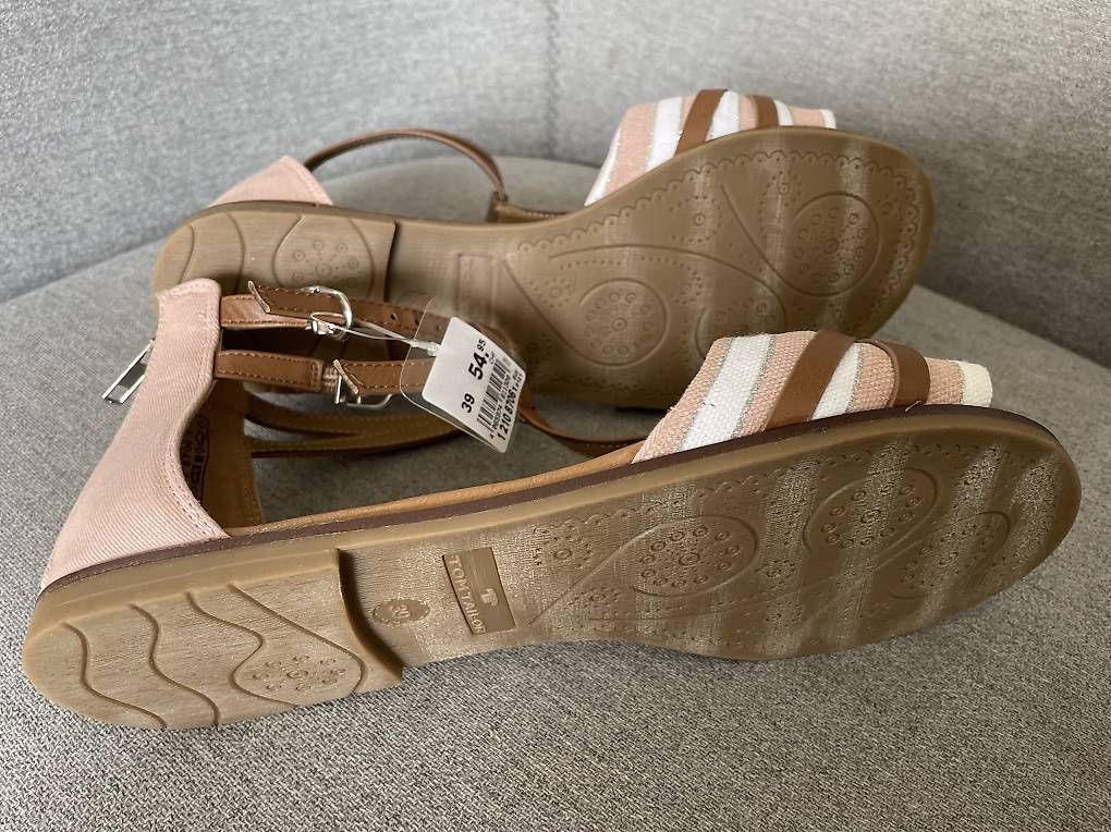Damenschuhe: Gr.39 Neu! Tom Tailor Sandalen  – Gebraucht aus Thalwil von Vaumera 3