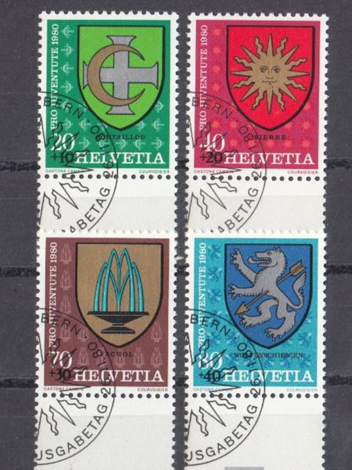 Tutti i francobolli: SBK J273 - J276  mit ET – Usato da Bürglen TG venduto da StampGraf