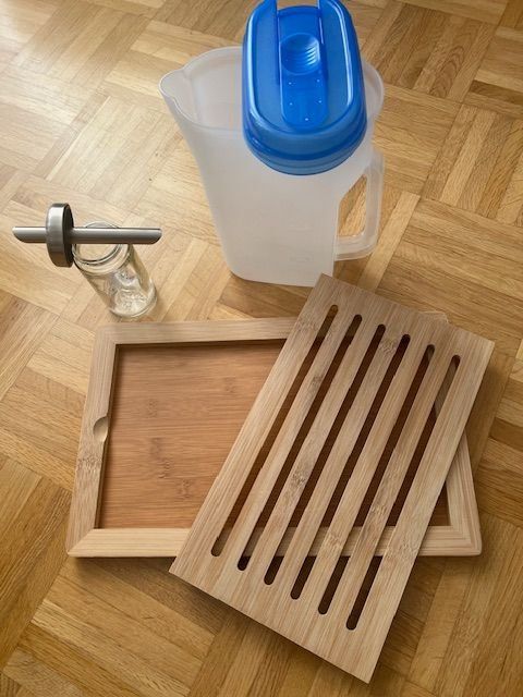 Elettrodomestici da cucina: Brotbrett, Zuckerdose, Krug – Nuovo (secondo la descrizione) da Walenstadt venduto da ricamul 3