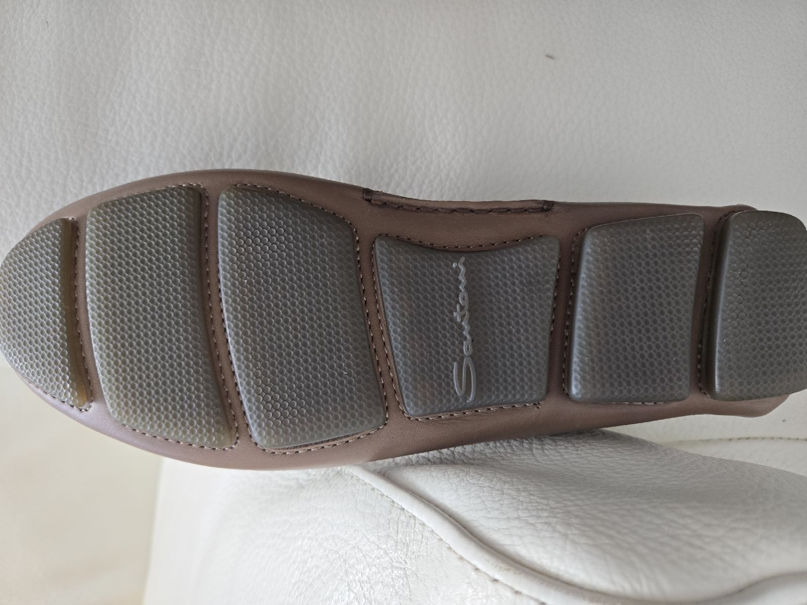 Santoni Herrenschuhe: Mocassin de marque Santoni neuve – Neu (gemäss Beschreibung) aus Bulle von Habib61 1