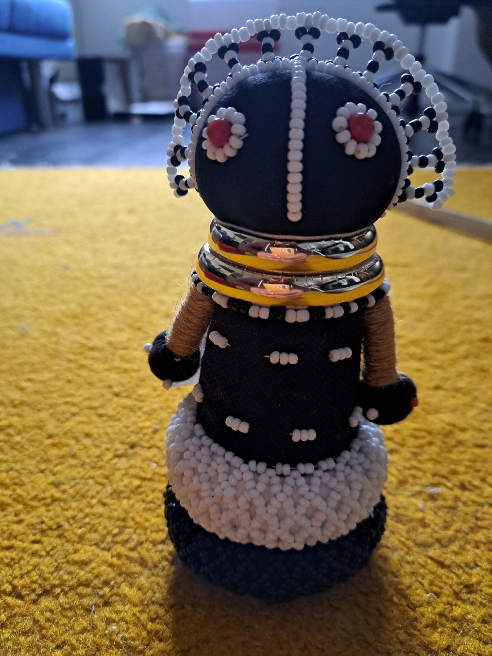 Statuette: Figure de fértilité Ndebele - Afrique du Sud – Usato da La Roche FR venduto da seashellfan 2