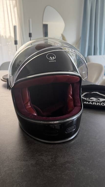 Casques & visières: Casque moto Intégral Full Moon 2 - Mârkö – Neuf (Voir description) à Begnins par liz_dx95 1