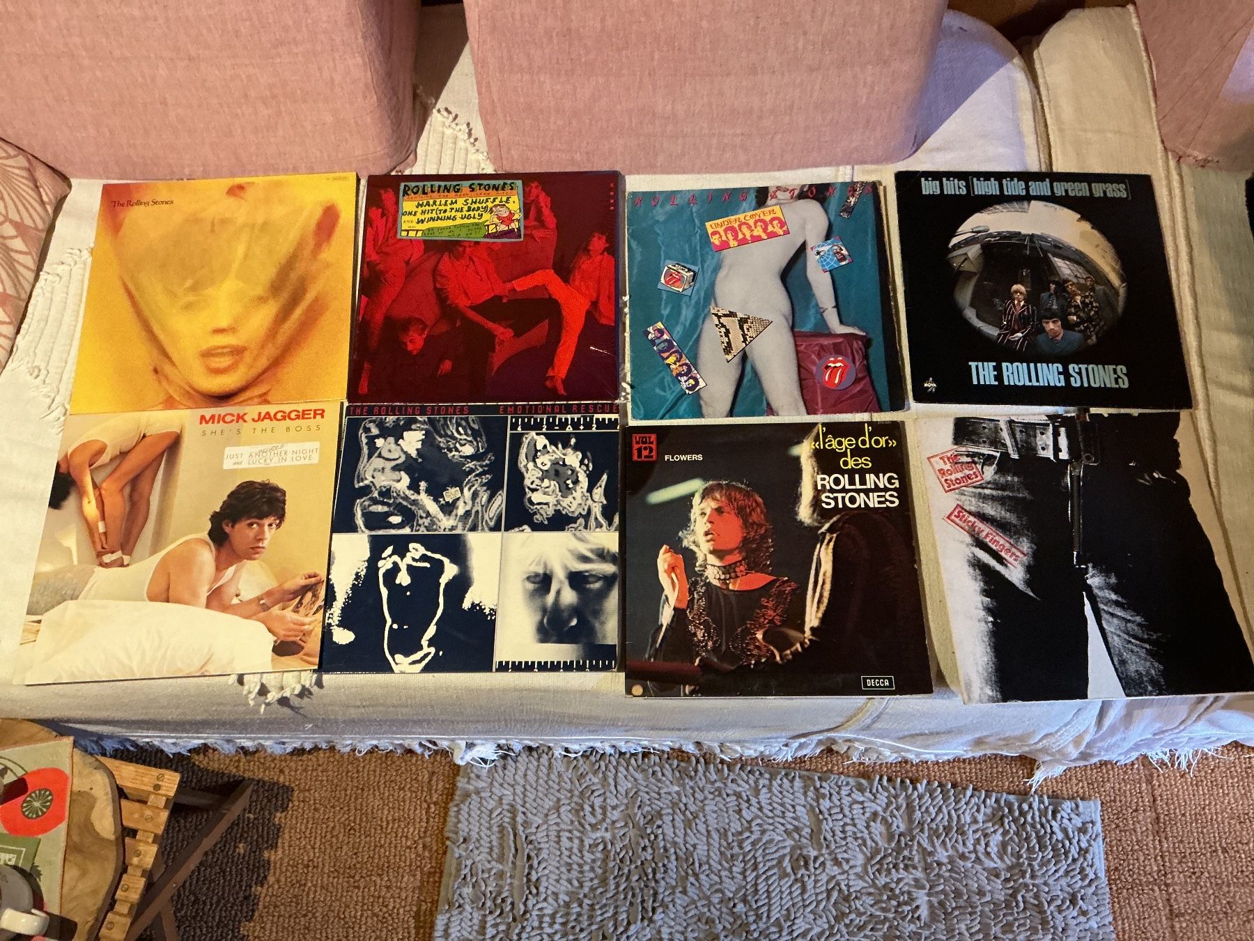 Schallplatten: 14 LPs von Rolling Stones – Gebraucht aus Bern von vielerart