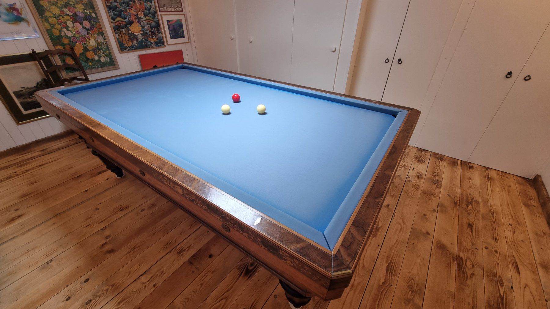 Billiardtische: Antiker Billardtisch / Karambolage Tisch Paris – Gebraucht aus Solothurn von Csw1 2