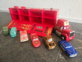 Lightning McQueen Truck mit Autos - Original aus Disney Land
