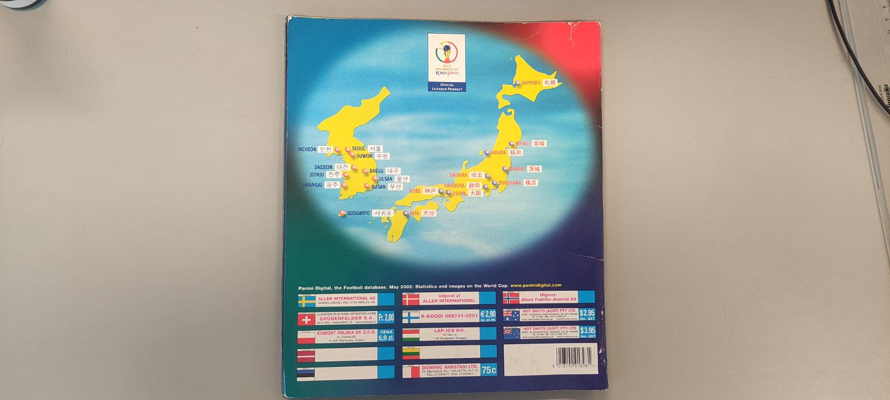 Panini Alben: Panini Korea Japan 2002 - komplett – Gebraucht aus Unterägeri von  4