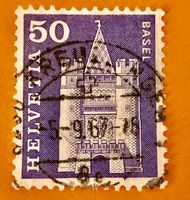 Nr.363 Spalentor,Basel Postgeschichtliche Motive 