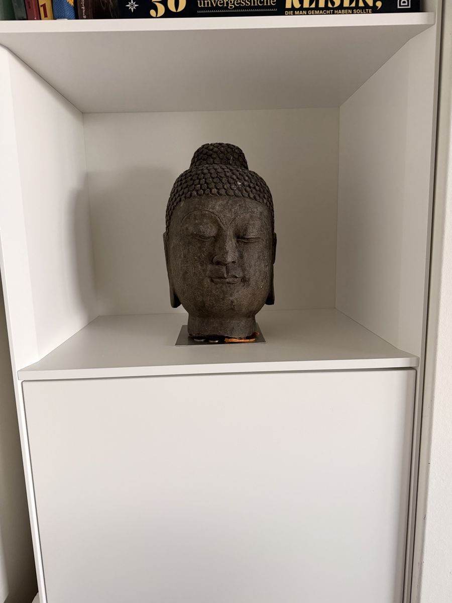 Sculture & Statue: Buddha Kopf aus Thailand – Usato da Oberwil b. Zug venduto da hallihallo12