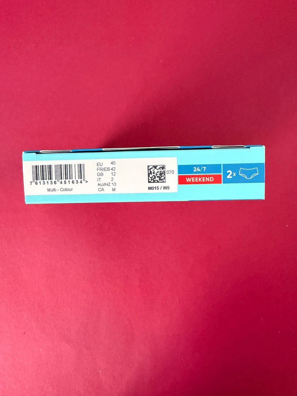 Sloggi Altra biancheria intima: SLOGGI, Hipster WEEKEND 24/7, Grösse 40, 2 Stück – Nuovo e nell'imballaggio originale da Rudolfstetten venduto da gst_g7xl 1