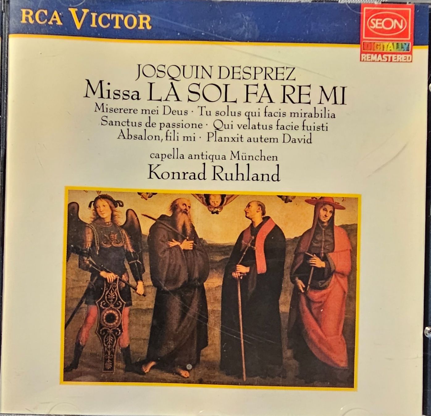CDs: Josquin Desprez - Missa La Sol Fa Re Mi – Gebraucht aus Wahlen b. Laufen von Cg10