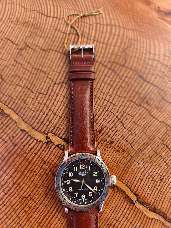 Orologi: Limit. ungetragene Longines World Timer Avigation Swissair  – Nuovo e nell'imballaggio originale da Disentis/Mustér venduto da Tattl1977