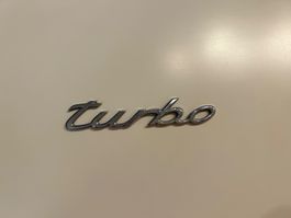 Monogramme Porsche turbo