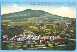 Zeglingen (BL) - Wiesenberg - alte Ansichtskarte