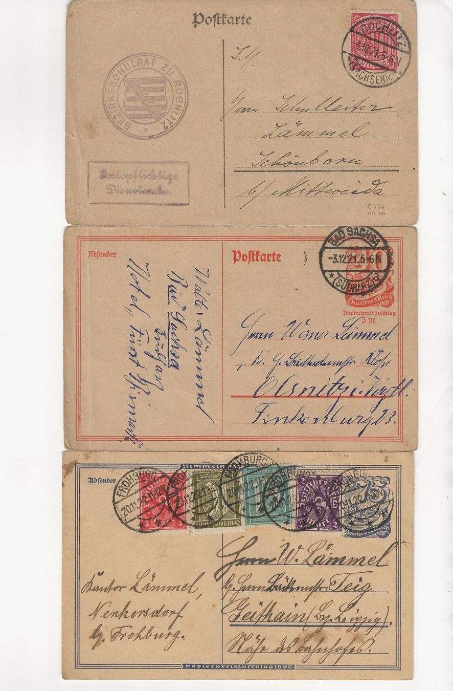 Cartes postales: alte Postkarten aus Deutschland – D'occasion à Gretzenbach par Grezzo