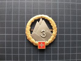 Béretemblem Gebirgsarmeekorps 3 Off