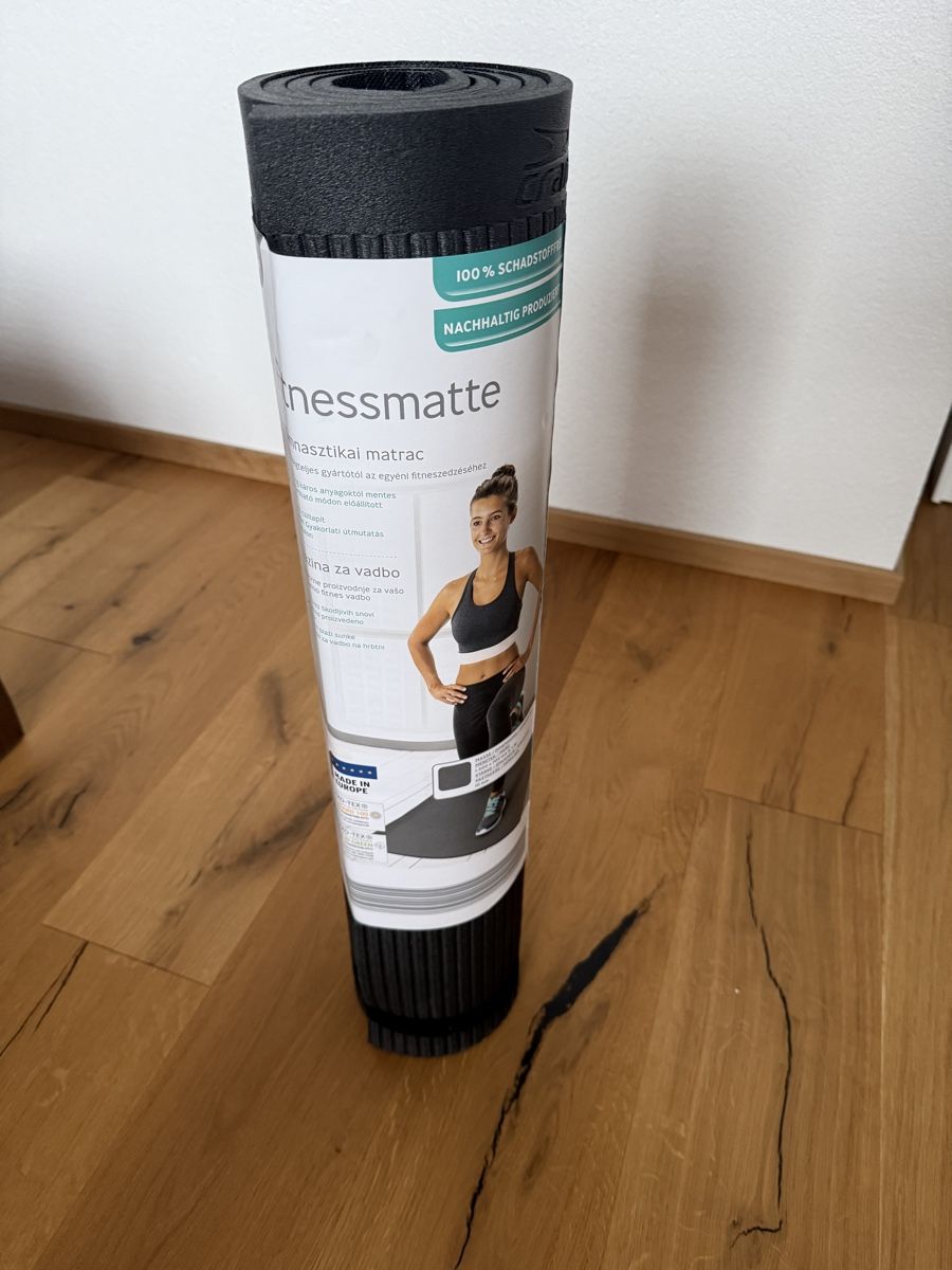 Tapis de sol: Fitnessmatte schwarz neu – Neuf avec emballage d'origine à Schönholzerswilen par mela7 2