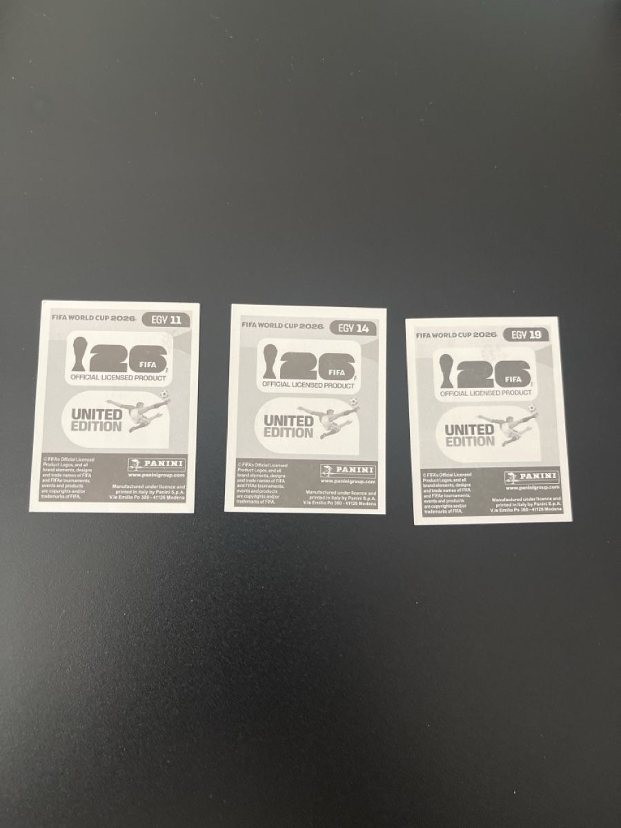 Panini Album: Stickers panini fifa World Cup 2026 EGY – Nuovo (secondo la descrizione) da Dübendorf venduto da nlo_vpk9 1