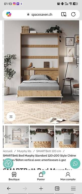 Letti: Lits escamotables 120x200 – Usato da Grand Lancy venduto da ale_6sc6 3