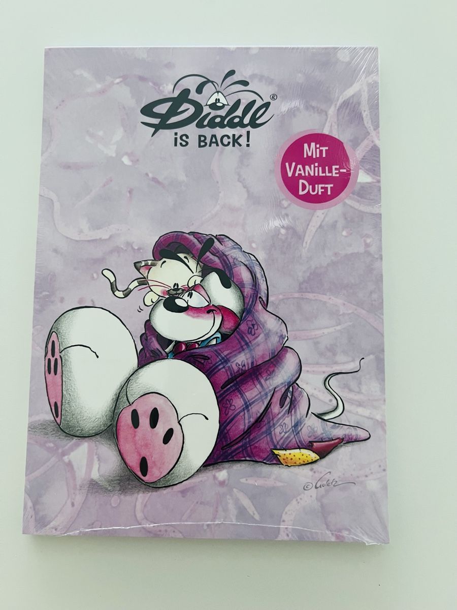 Blocs de correspondance: Diddl is back, Block mit Vanilleduft NEU A5 – Neuf avec emballage d'origine à Wollerau par Soda.007