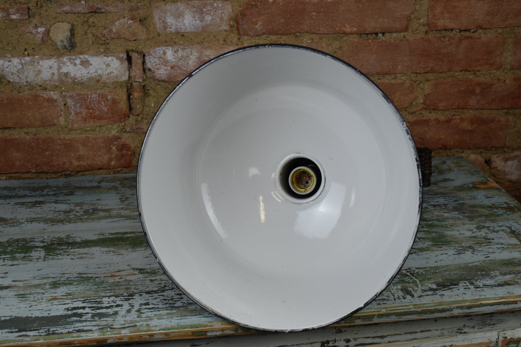 Lampadari & plafoniere: KE461 Emaille Scherenlampe /Deckenlampe/Fabriklampe – Usato da kraiburg am inn venduto da Vintage-Living 6