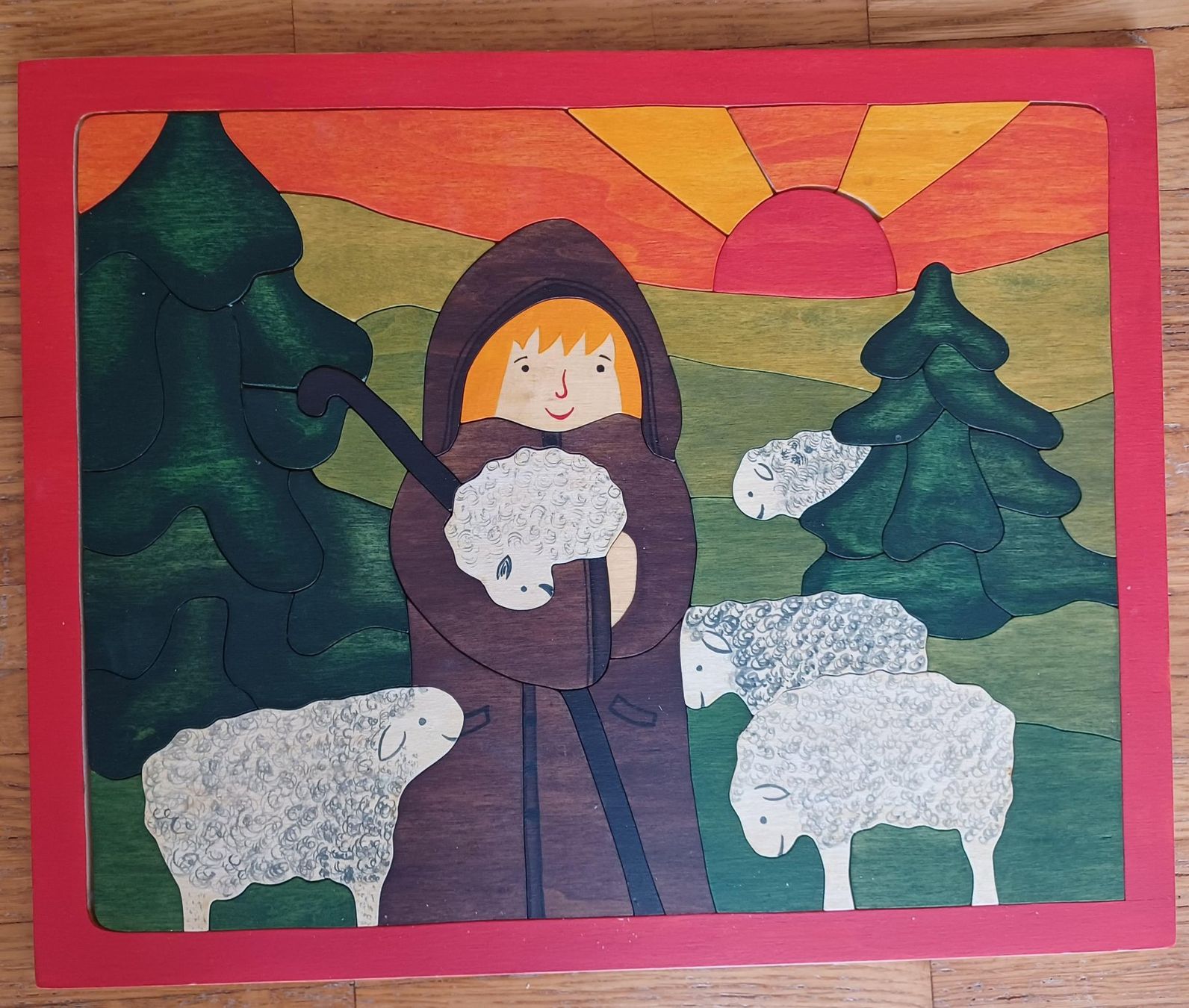Puzzle: Schäfer Puzzle aus Echtholz – Usato da Dietikon venduto da Ruempfli