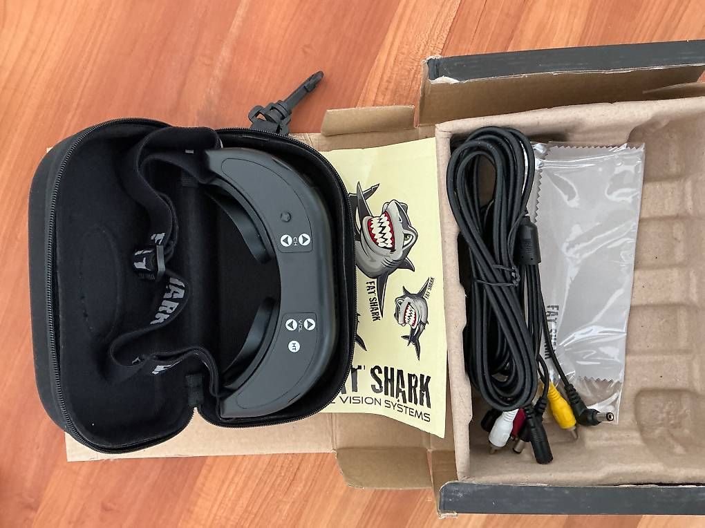 Modellismo RC: Dominator FAT SHARK RC vision systems, Flugbrille – Usato da Basel venduto da lau5 1