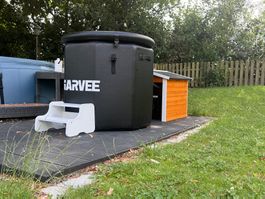 Profi Barrel Eisbad mit High-End Kühler Tub nicht 100% dicht