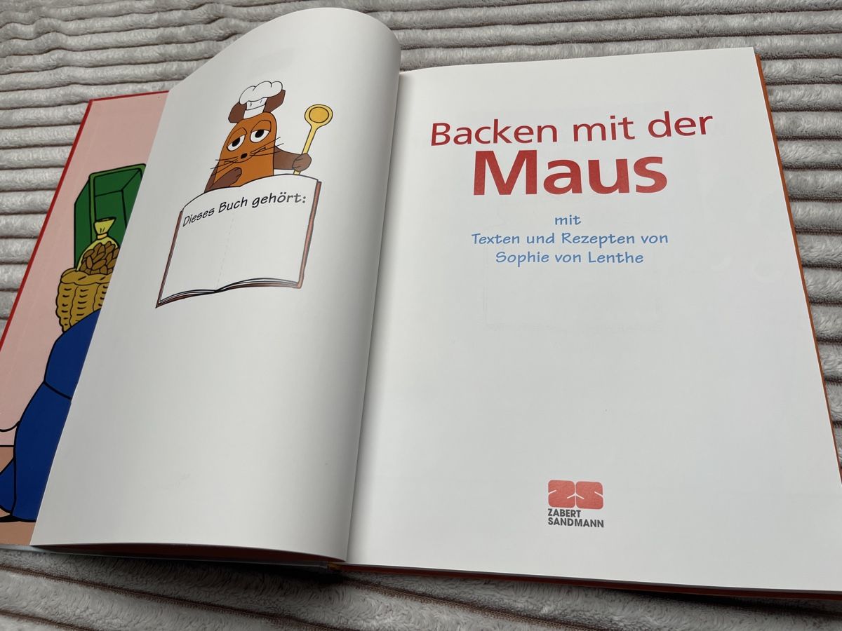 Bücher: Backbuch "Backen mit der Maus" Rezepte – Neu (gemäss Beschreibung) aus Kaisten von saleforfun 2