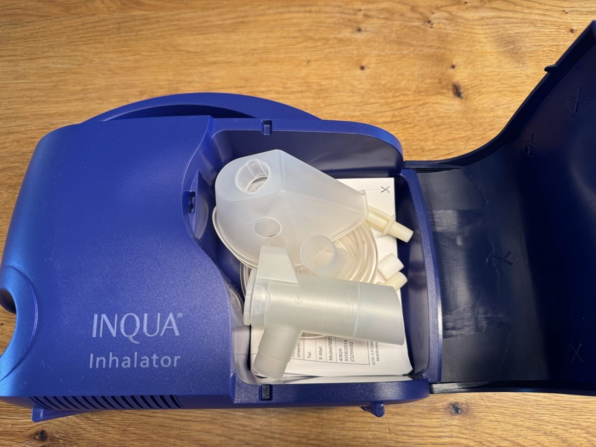 Attrezzature mediche: Inqua Inhalator - mit Zubehör – Usato da Niederbüren venduto da Oetschli 8