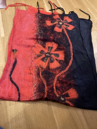 Schal Handarbeit