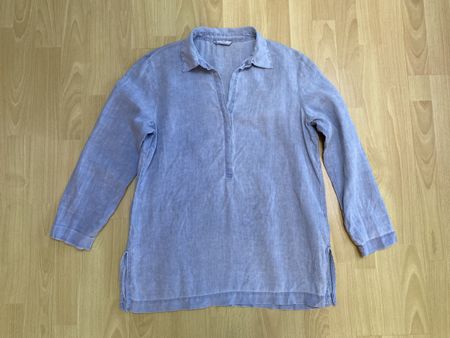 Leinenbluse, Tunika, Gr. 40 von Marks & Spencer