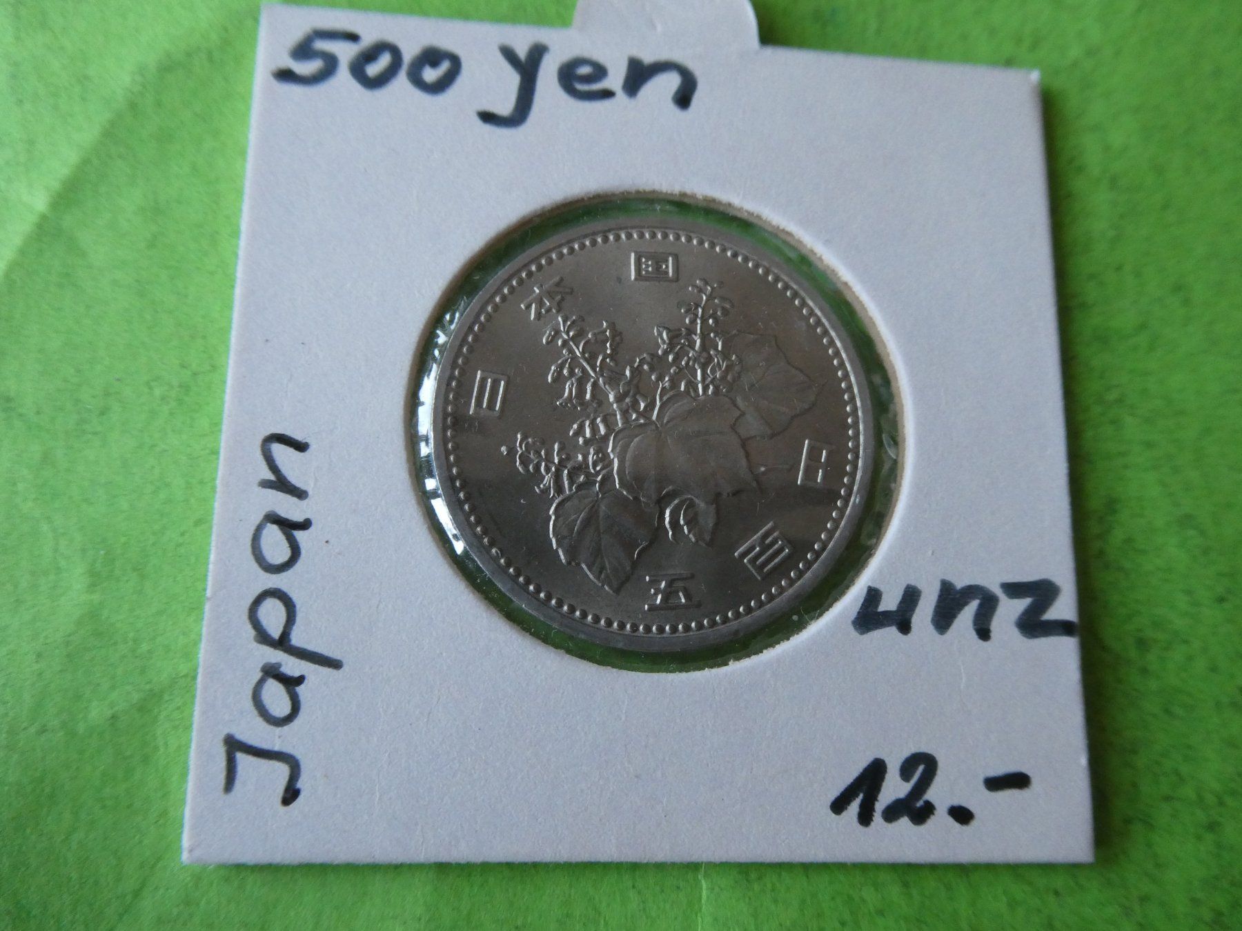 Tutti le monete: Japan o.J., 500 Yen    unz – Usato da Hinterforst venduto da Rohusri