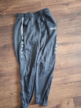 Jako Trainingshose Gr. M Grau/Weiss Damen 