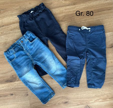 Hosen, blau, gr. 80