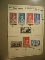 1941 FRANCE, MiNR. Diverse,11 stk, POSTFRISCH/falz*, gestemp