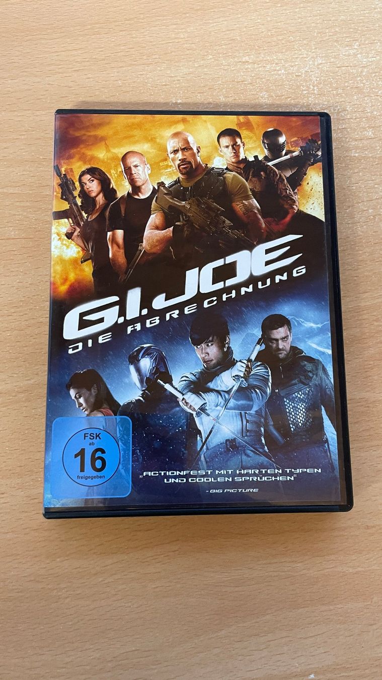 Tutti i DVDs: G.I.JOE - Die Abrechnung – Usato da Glattfelden venduto da cybermaxx