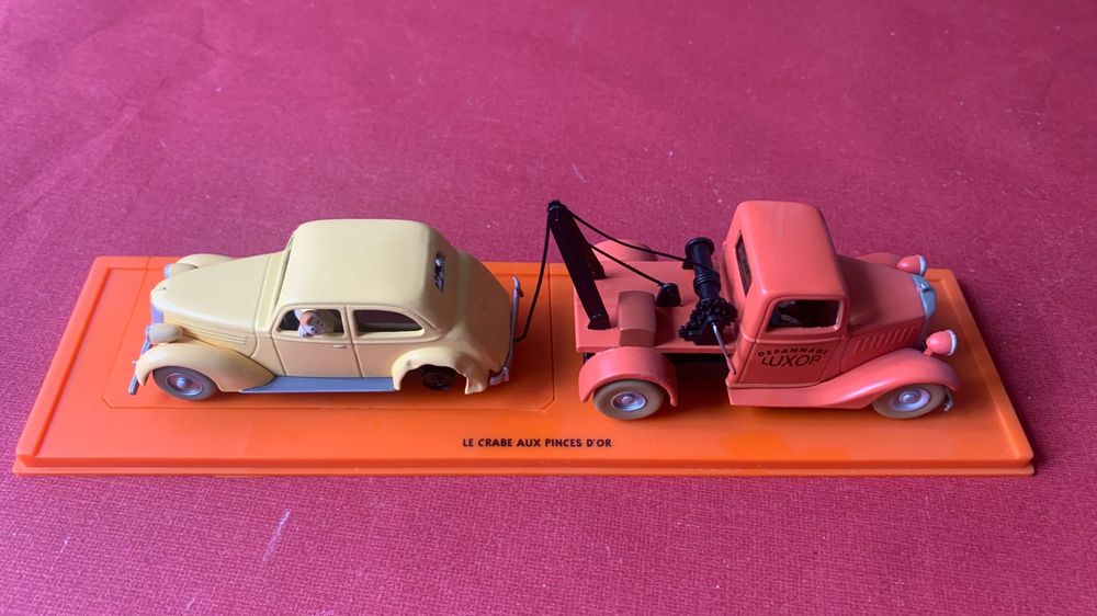 Modèle de voiture TinTin | 1/43 | Dépanneuse Louxor avec
