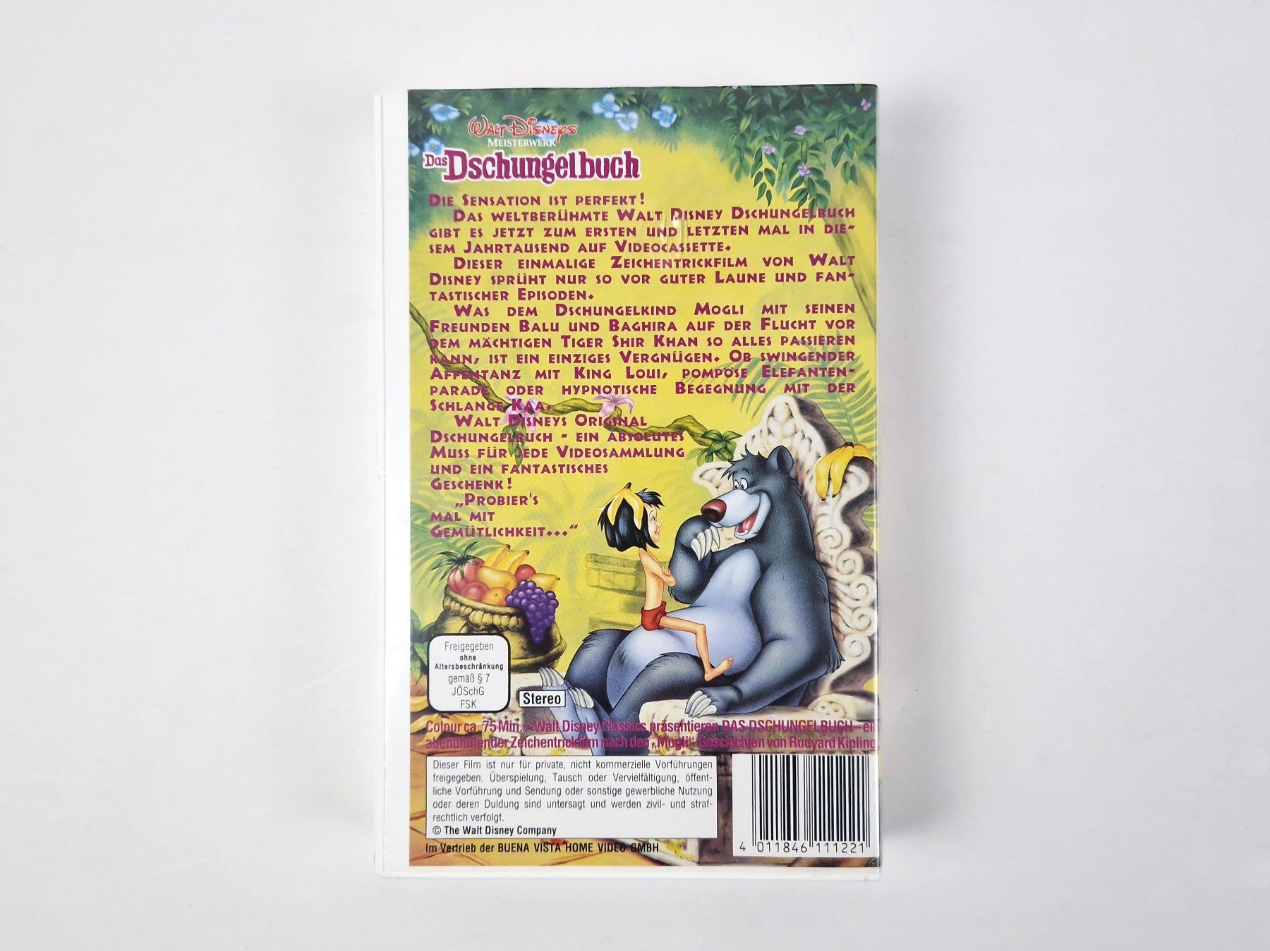 Tutti i VHS: VHS Das Dschungelbuch – Usato da Basel venduto da Restwert_Basel 2