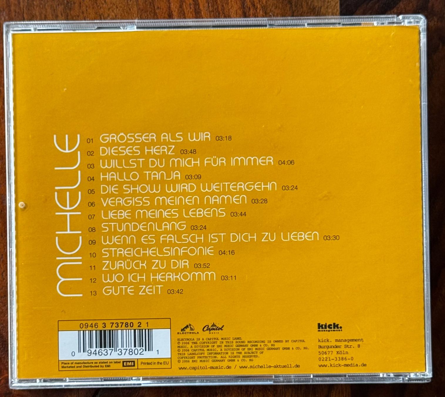 CD: CD Album Glas von Michelle – Usato da Dällikon venduto da Arkana_23 1