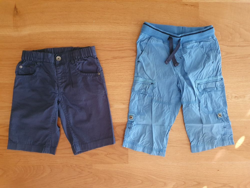 Pantalons: 2x Shorts Gr. 116 – D'occasion à Villars-sur-Glâne par richardette