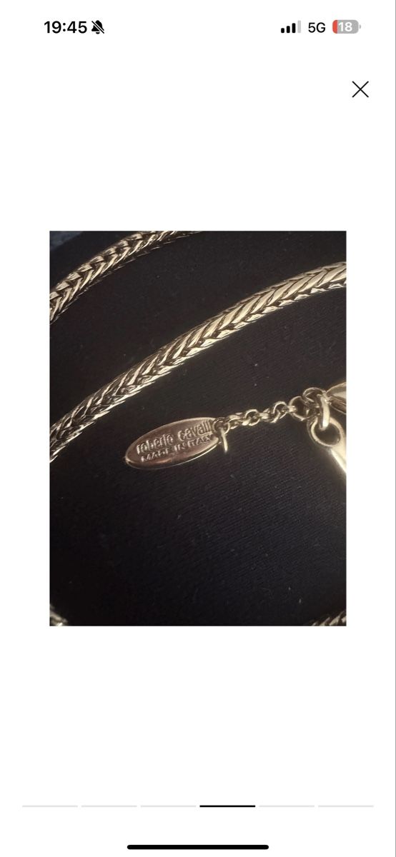 Roberto Cavalli Catenine: Roberto Cavalli Collier – Nuovo (secondo la descrizione) da Stein AG venduto da Ibi__ 3