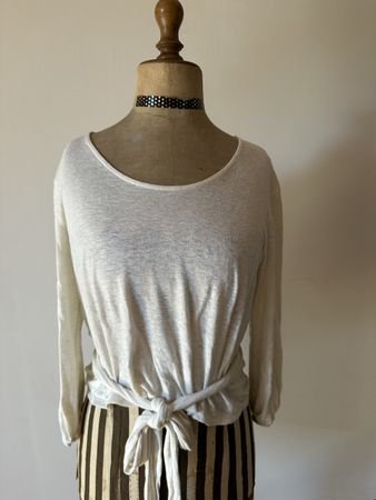 Nice Things Damen Shirt, weiss Grösse S guter Zustand