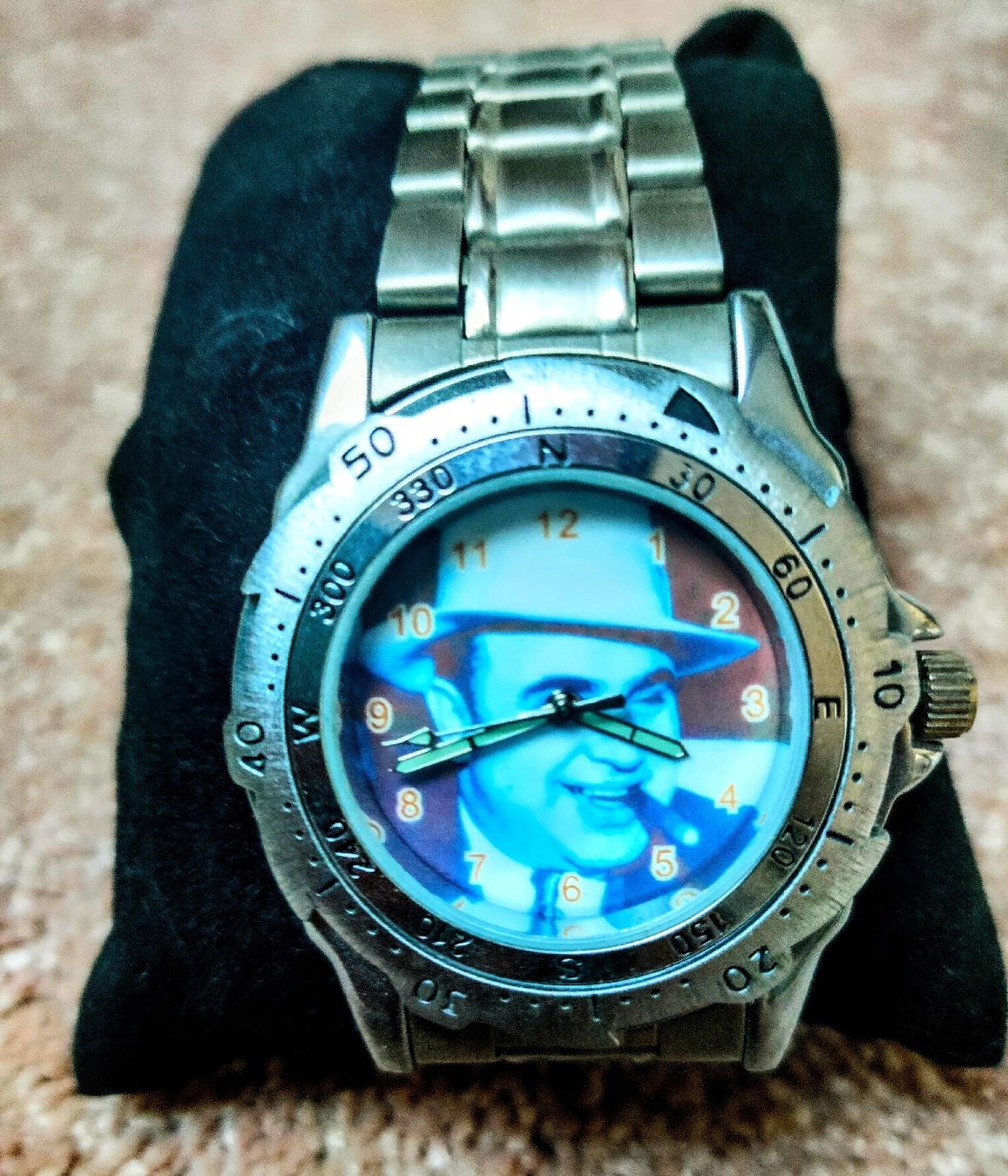 Orologi: AL CAPONE - ARMBANDUHR !!! – Nuovo e nell'imballaggio originale da DEGERSHEIM venduto da LACHSSTATION