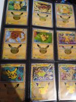 30th Celebration Pikachus EN Top Zustand Inkl. Binder