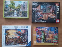 Puzzle Set 4x1000 Teile