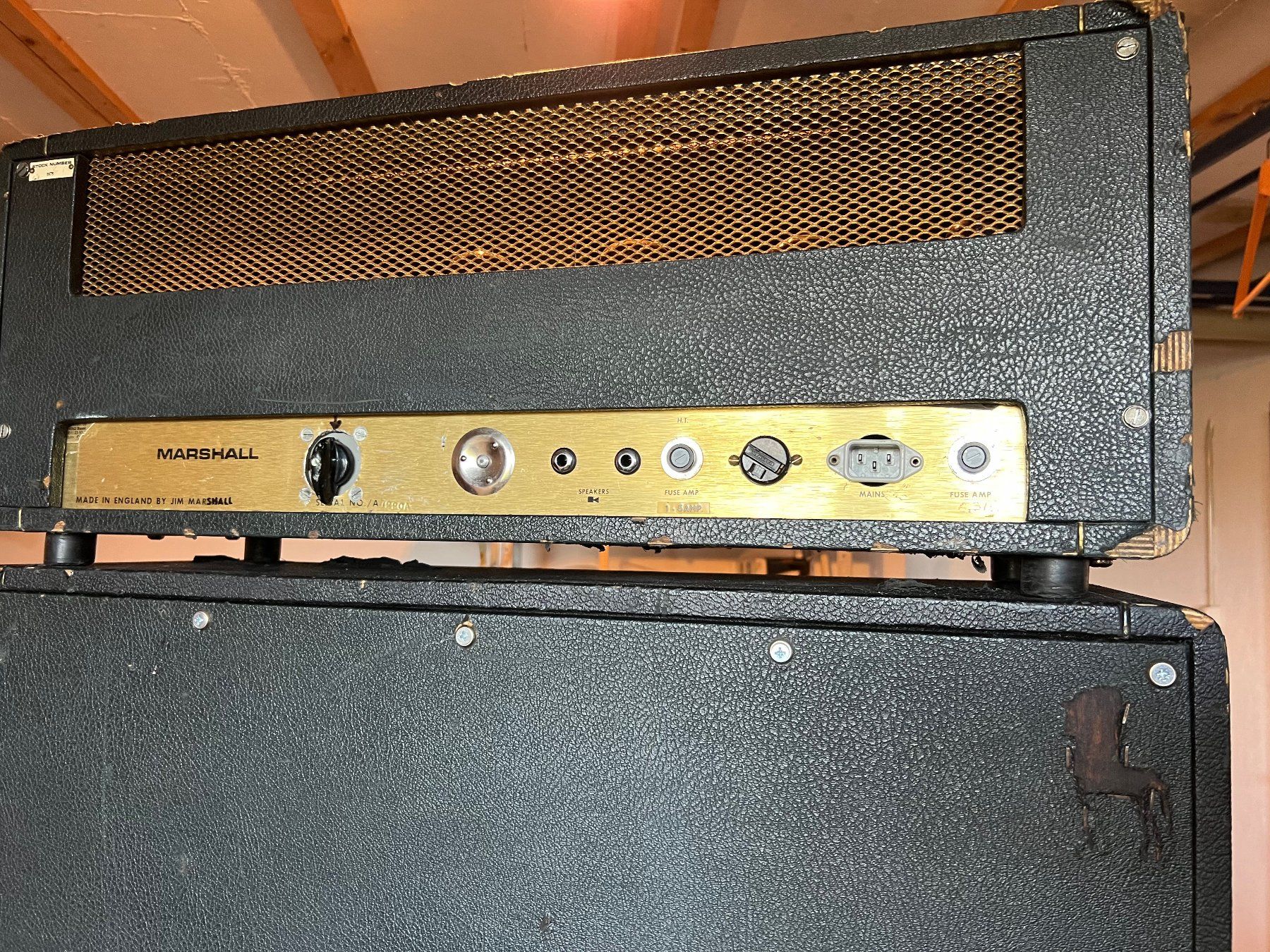 Marshall Amplificatori: Marshall Major 200 Watt "The Pig" Full Stack – Usato da Tann venduto da alfatrader 5